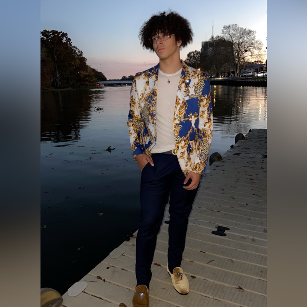 Mens Sz. M 38/40 Exotic Blazer